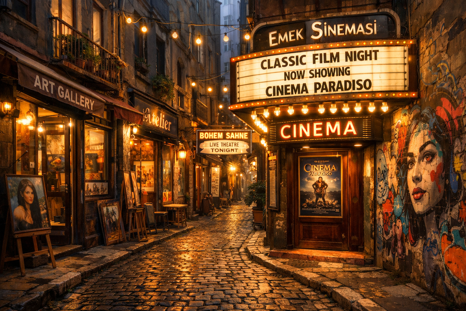 Beyoğlu kültür sokağı