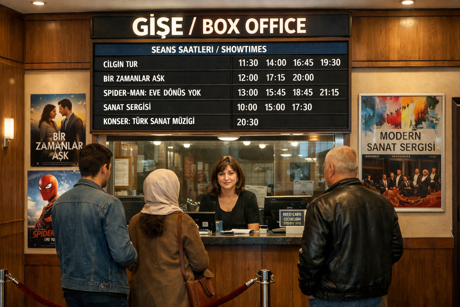 Festival programı ve bilet gişesi