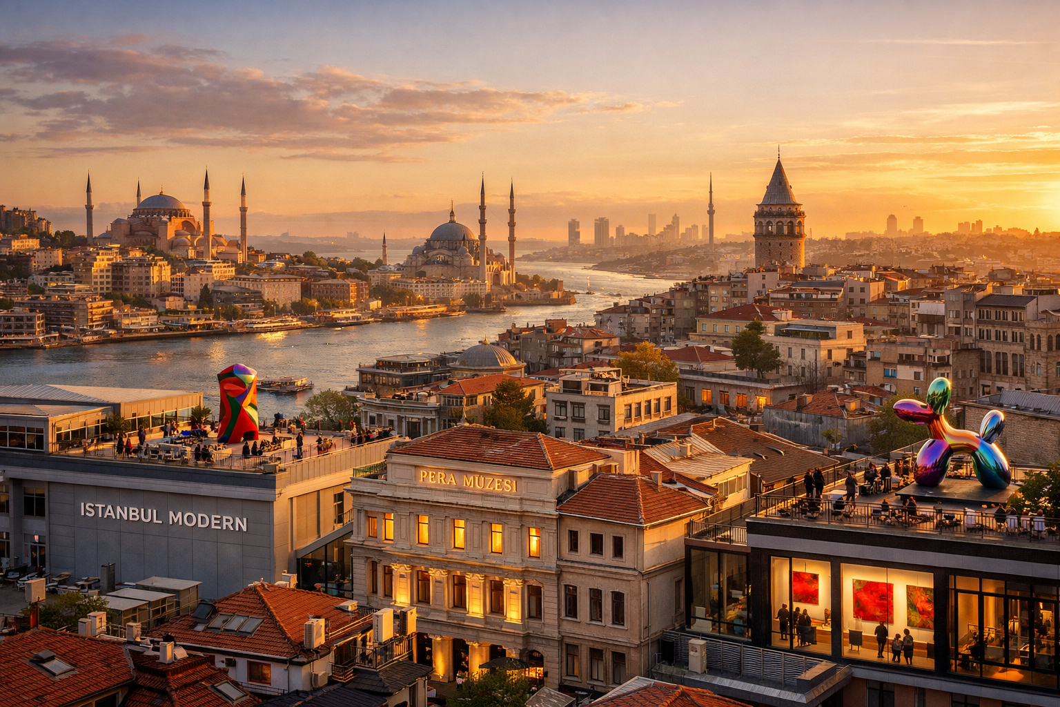İstanbul kültür ve sanat manzarası