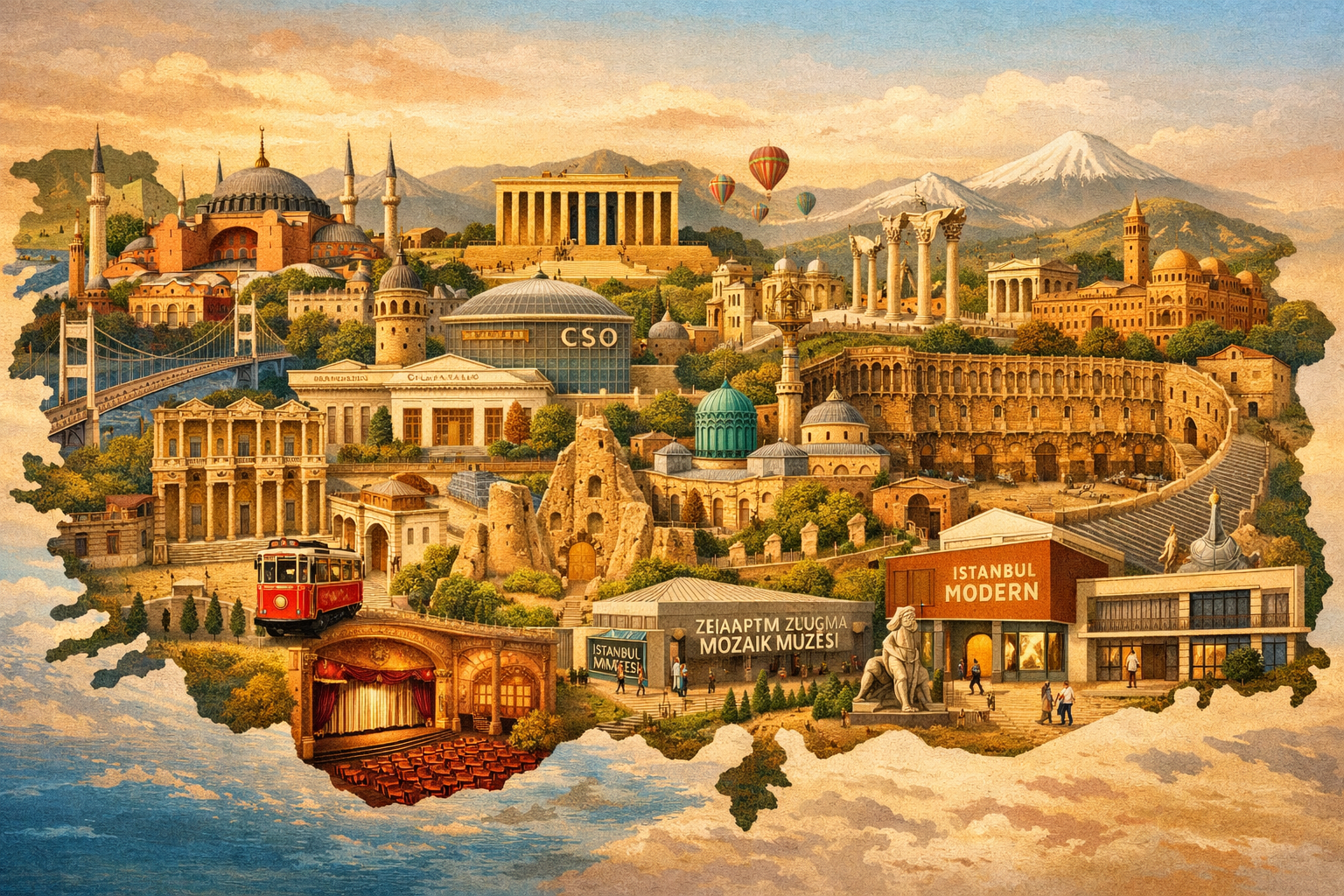 Türkiye kültür haritası